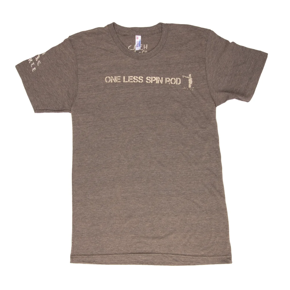 PIG FARM INK One Less Spin Rod T Shirt for Men