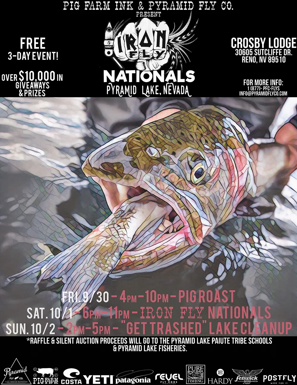 Outdoor Olympics: Crosby's Lodge, Reno, NV