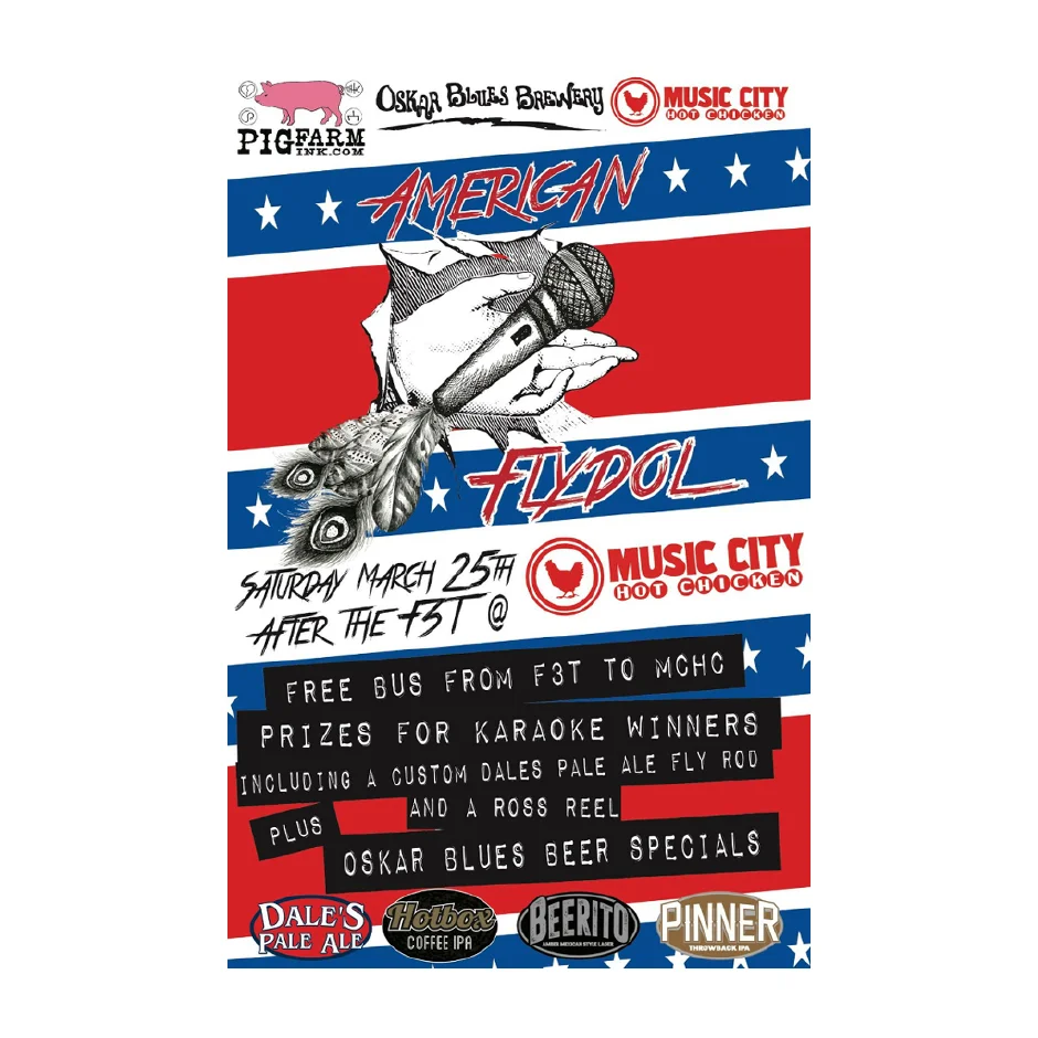 American Flydol: Music City Hot Chicken, Fort Collins, CO