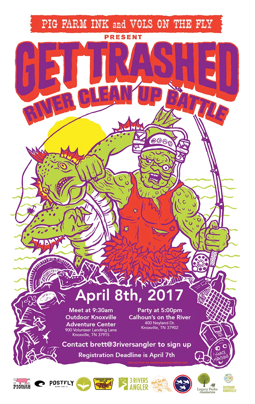 Get Trashed: Outdoor Knoxville Adventure Center, Knoxville, TN