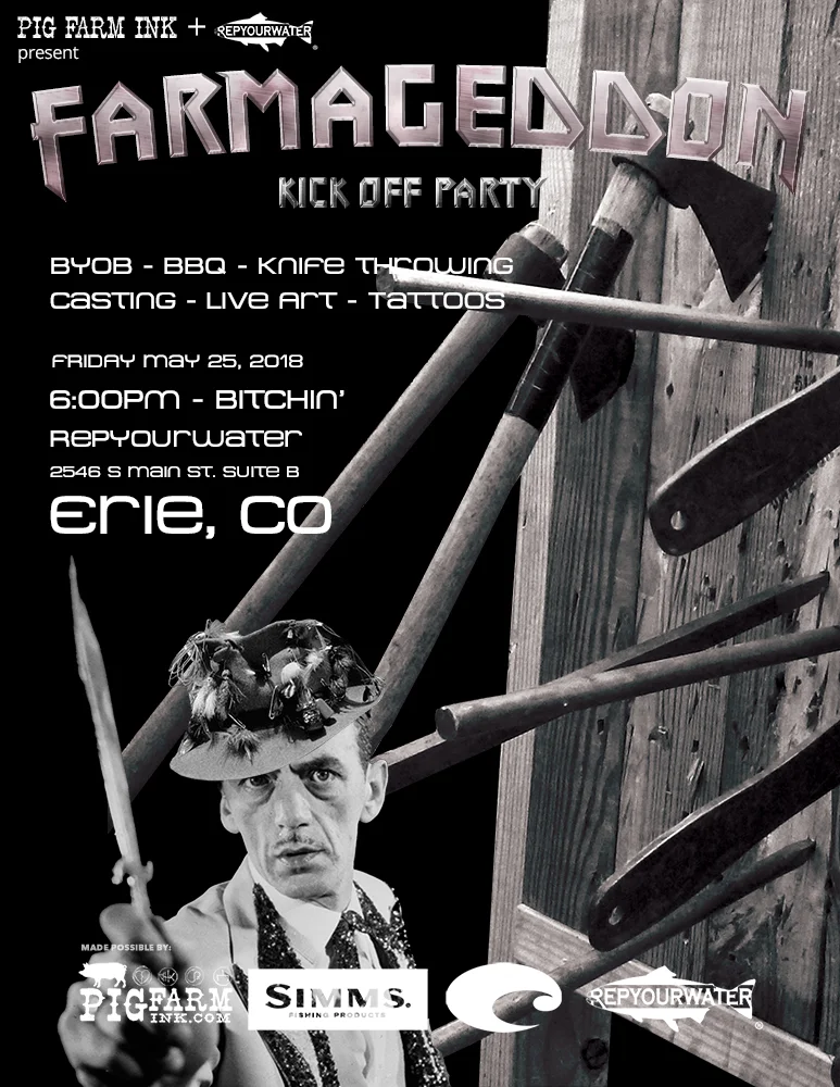 Farmageddon Kick Off Party: RepYourWater, Erie, CO