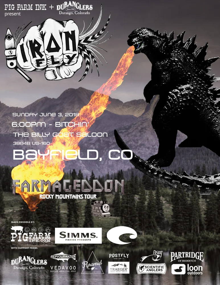 Iron Fly: The Billy Goat Saloon, Bayfield, CO