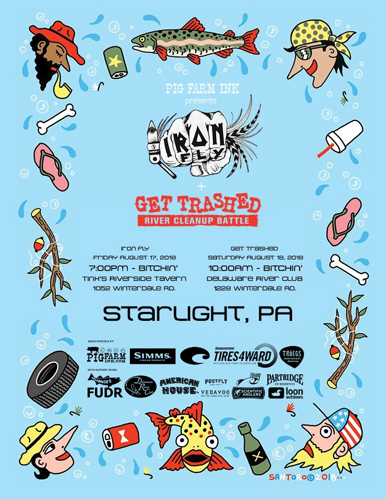 Iron Fly: Tink's Riverside Tavern, Starlight, PA