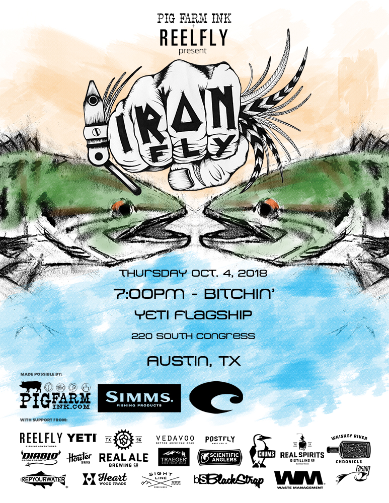Iron Fly: Yeti Flagship, Austin TX