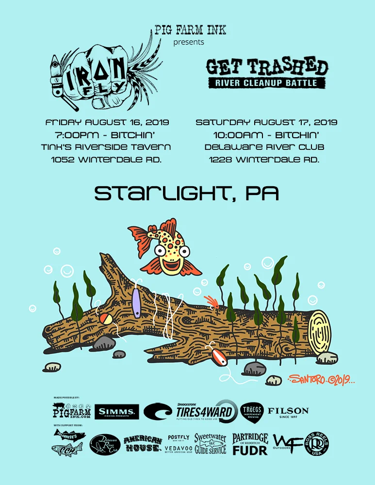 Iron Fly: Tink's Riverside Tavern, Starlight, PA