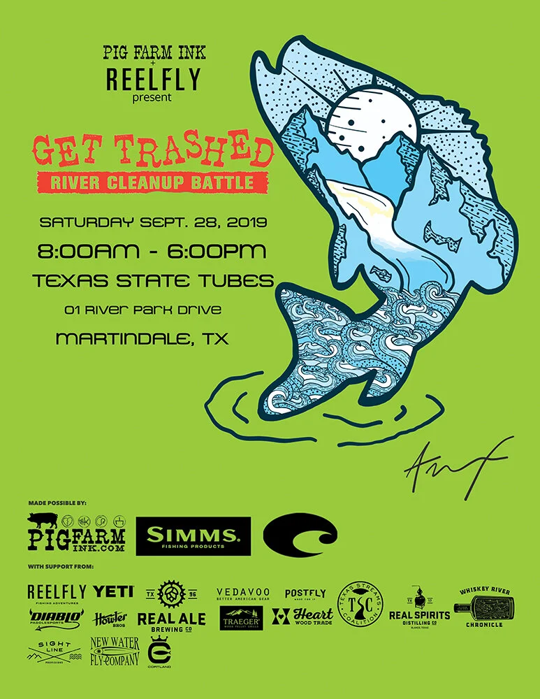 Get Trashed: Texas State Tubes, Martindale, TX