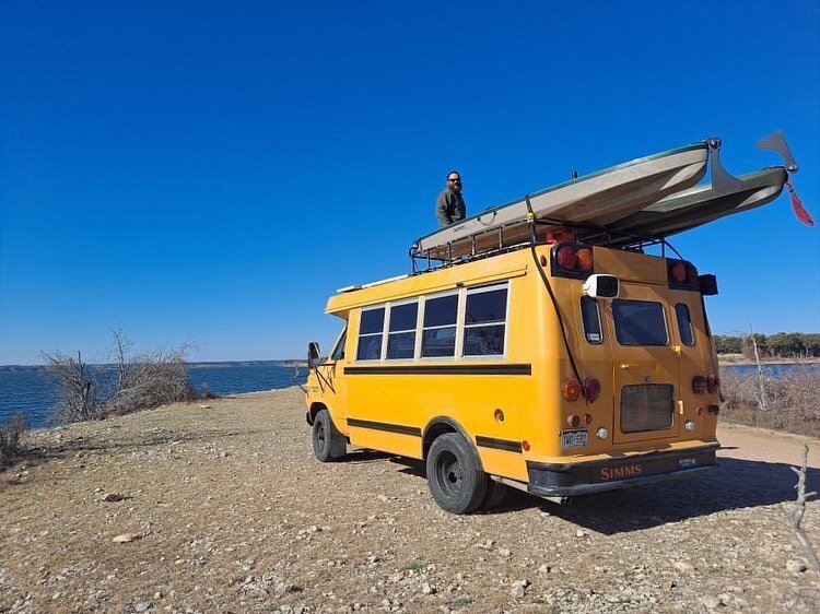 Got the Pig Farm bus rolling and it&rsquo;s more bitchin&rsquo; than ever. Peep the new @diablopaddlesports rigged up on the roof. Looking forward to getting this thing on the road. #pigfarmink #flyfishingsaveslives #flyfishing #gettrashed #ironfly #