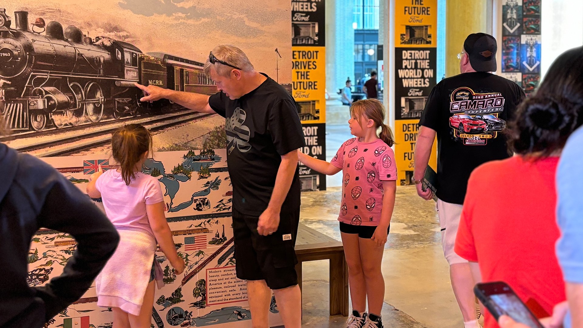 There was something for everyone. From dorky train dads…