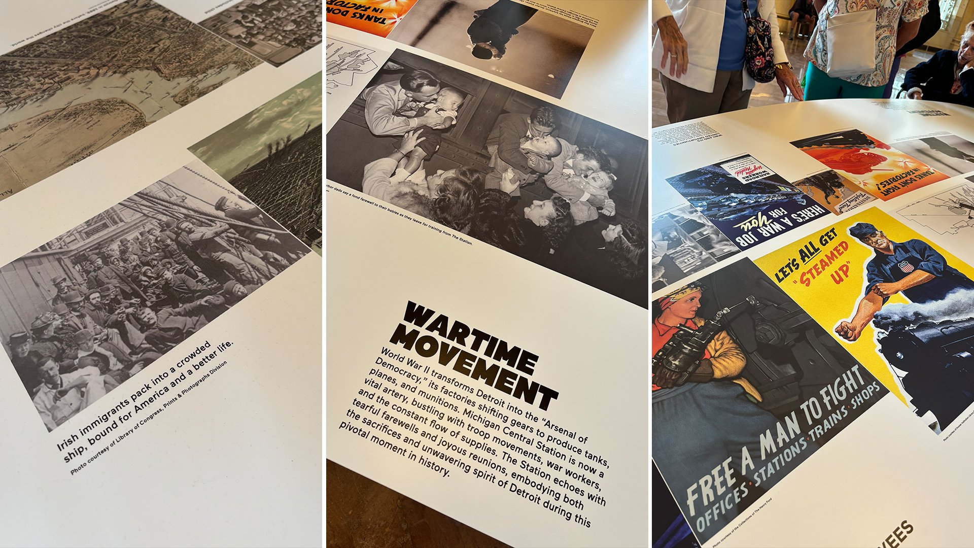 Archival photographs and editorial copywriting threaded The Station’s role through history and its ambitions for the future.