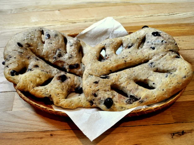 Rosemary or Olive Fougasse