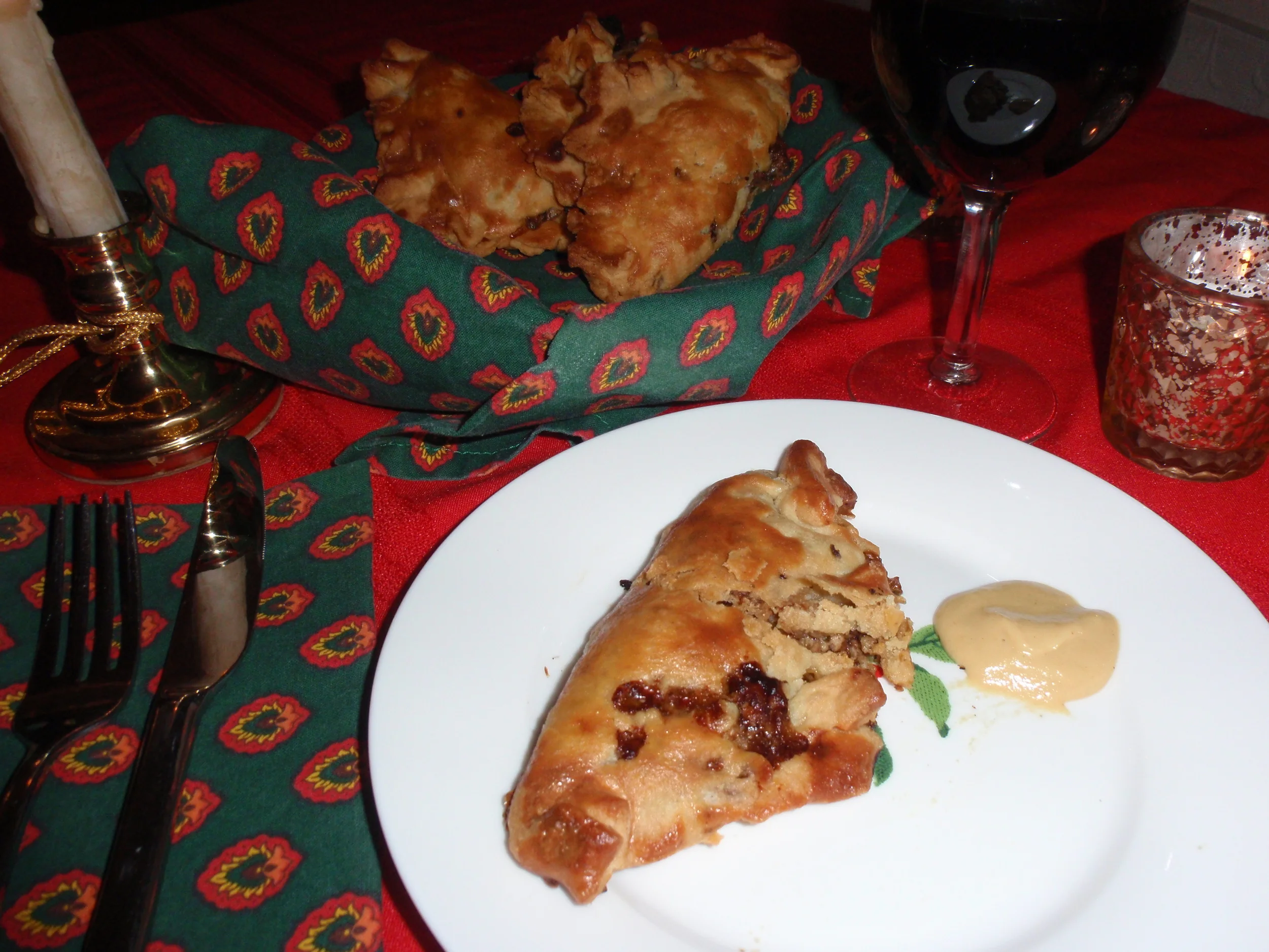 Pork and Olive Pies