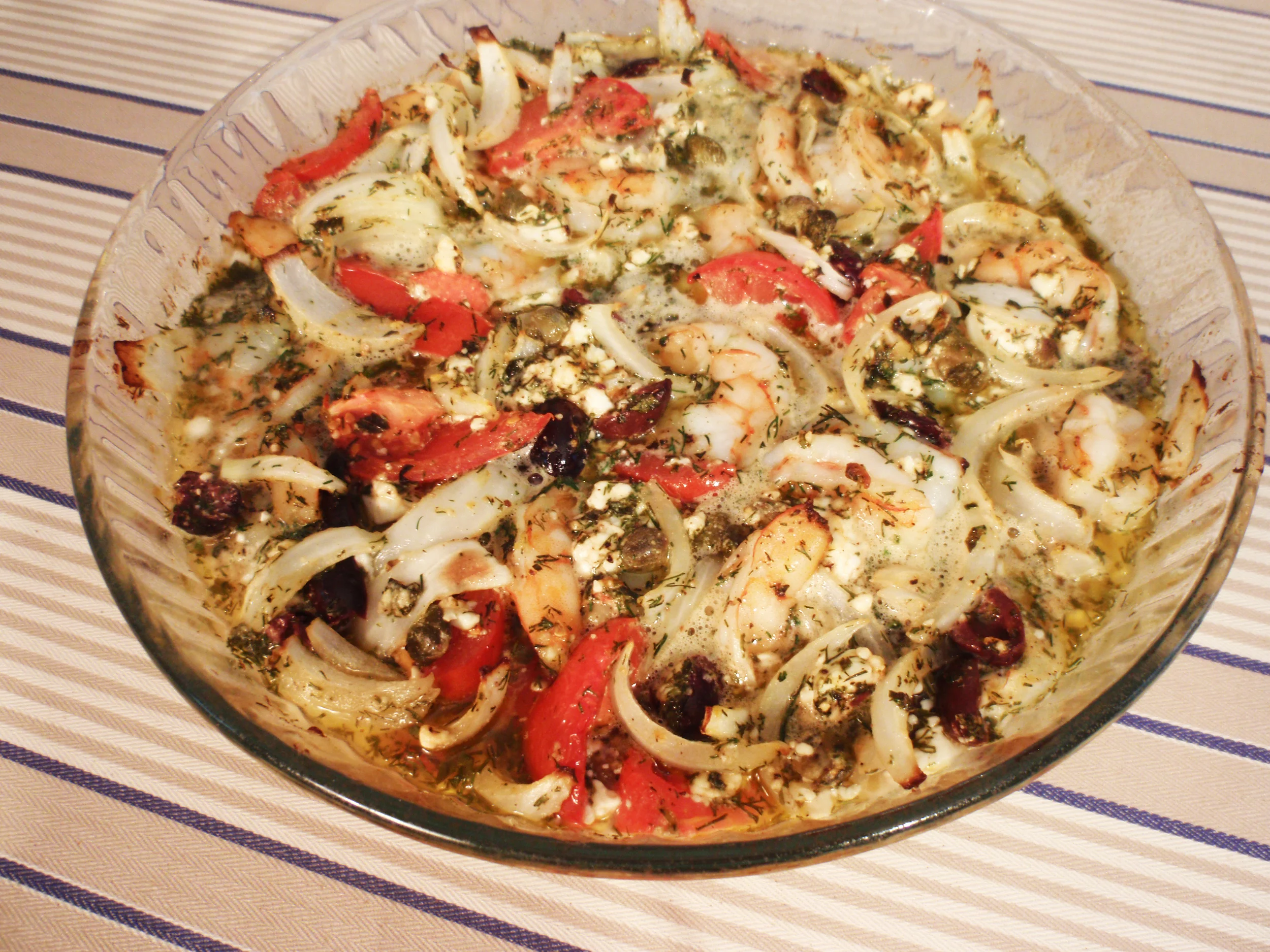 Greek Shrimp Salad