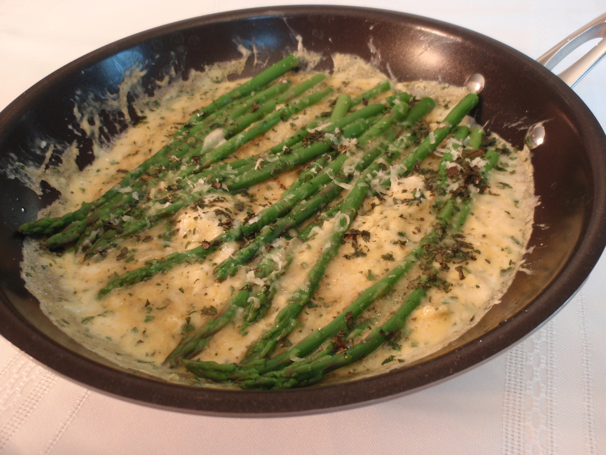 Asparagus & Mint Frittata