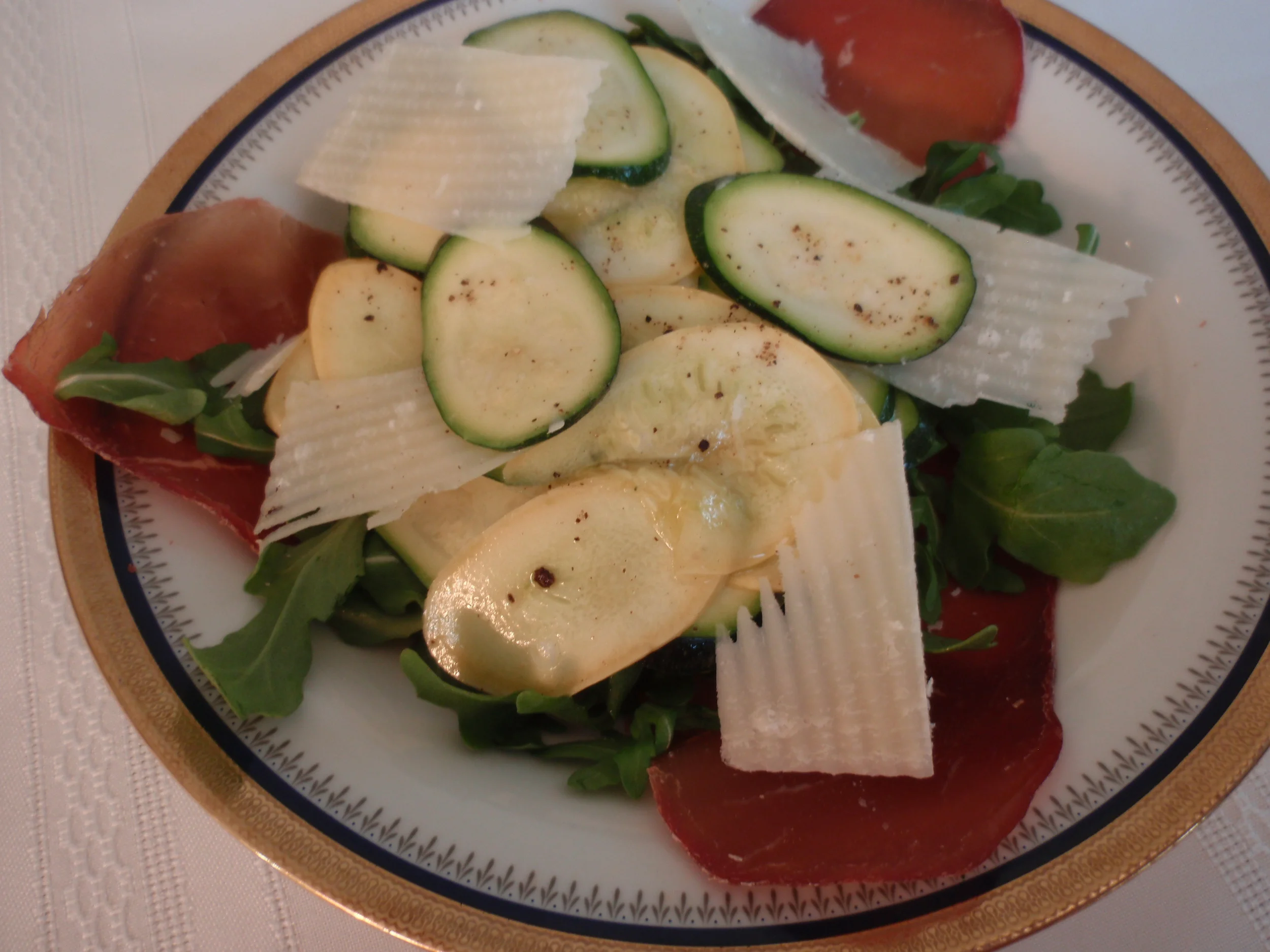 Marinated Zucchini & Bresaola