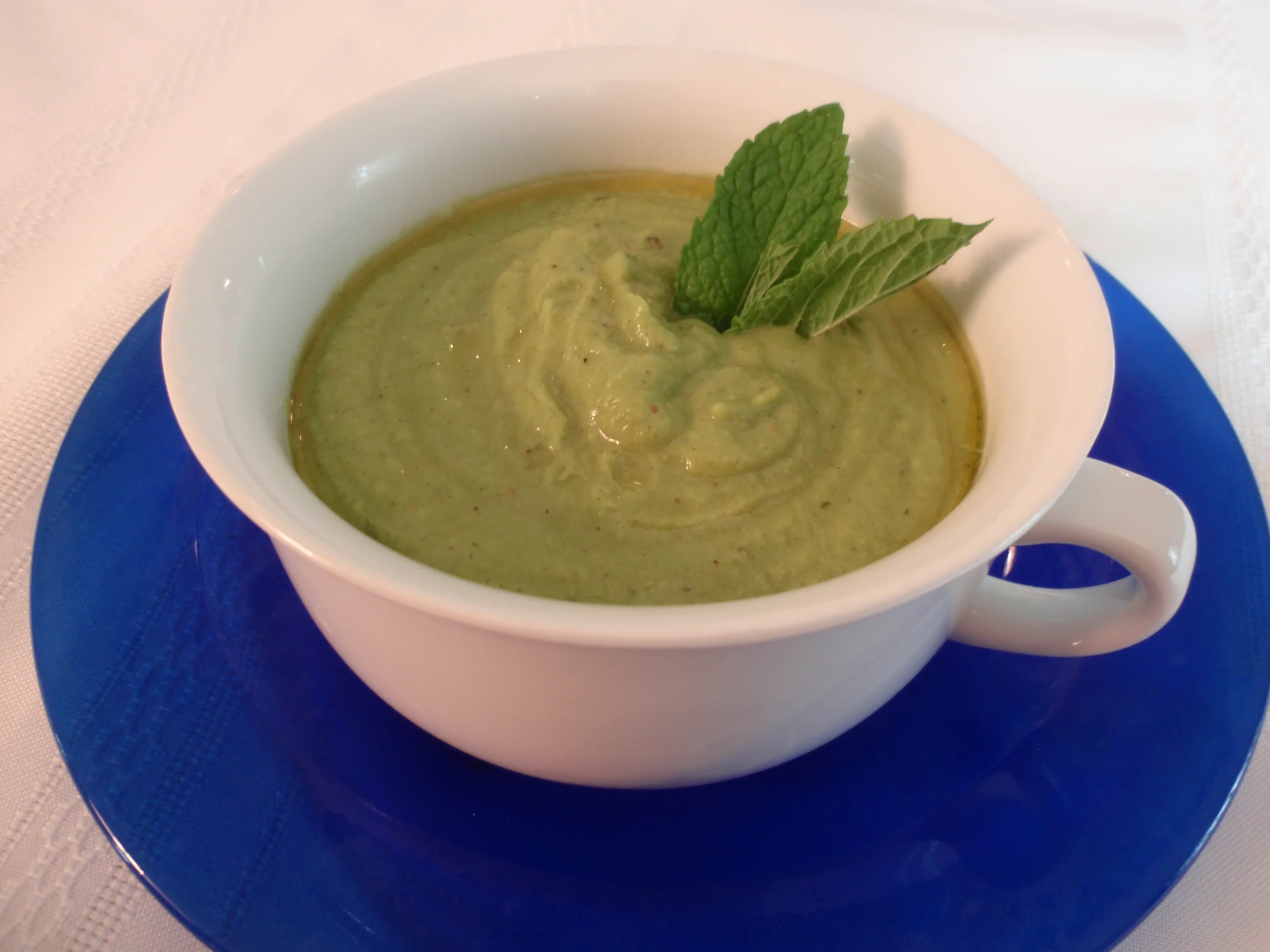 Fresh Pea Soup