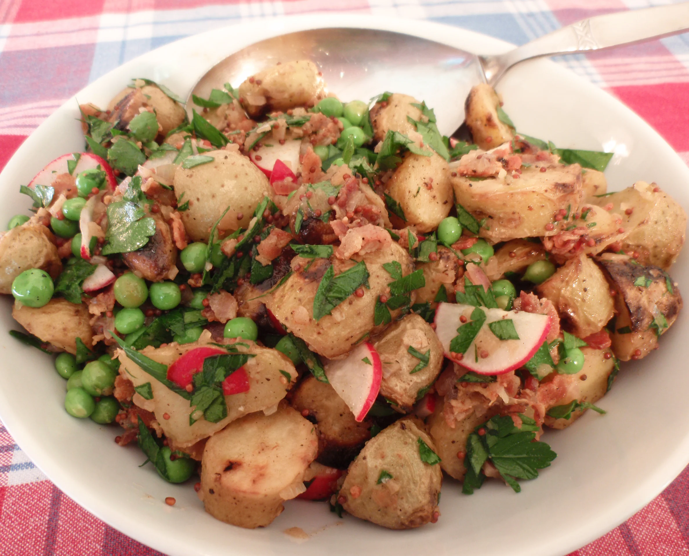 Grilled German Potato Salad