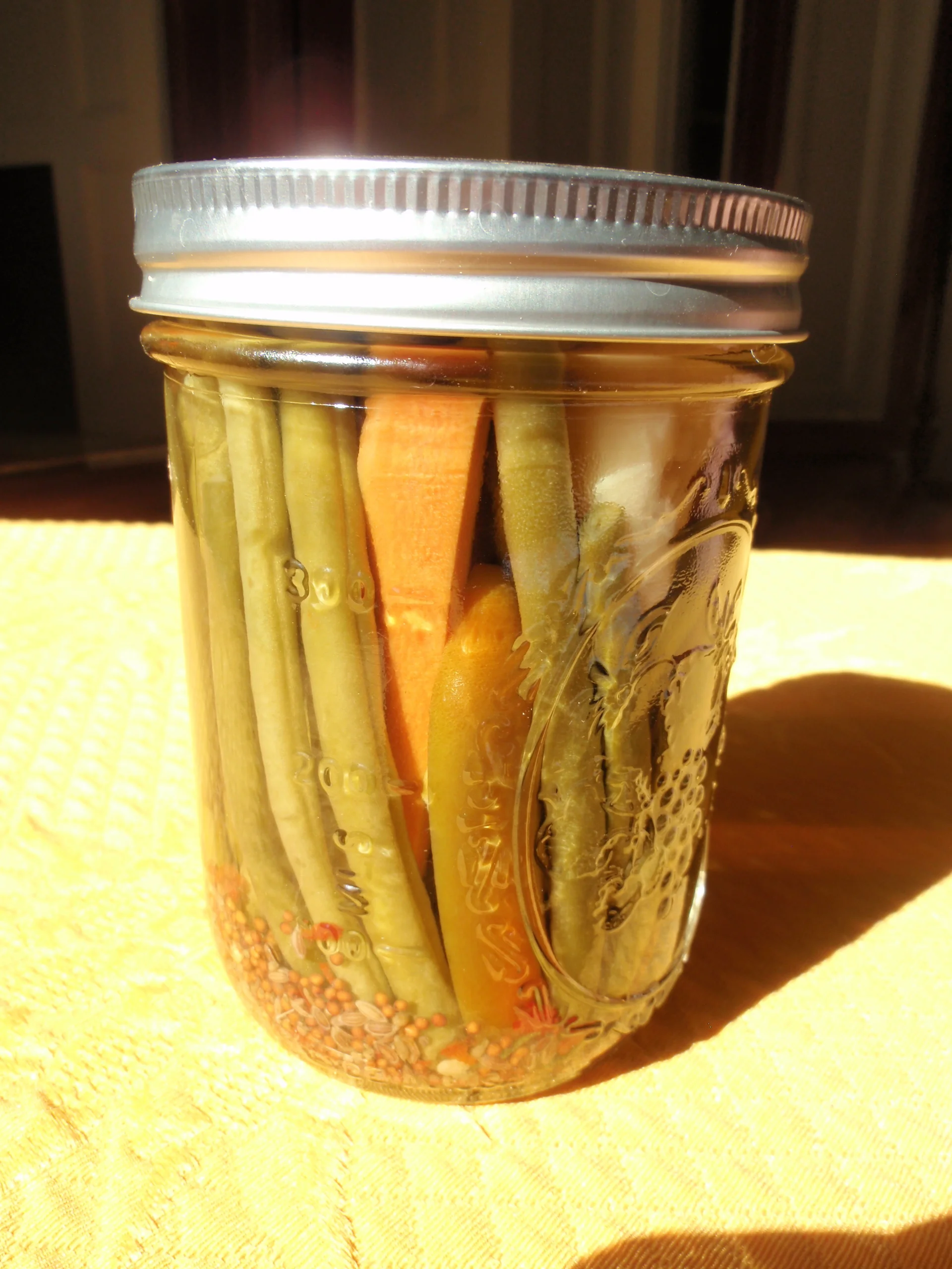 Cajun Pickled Green Beans