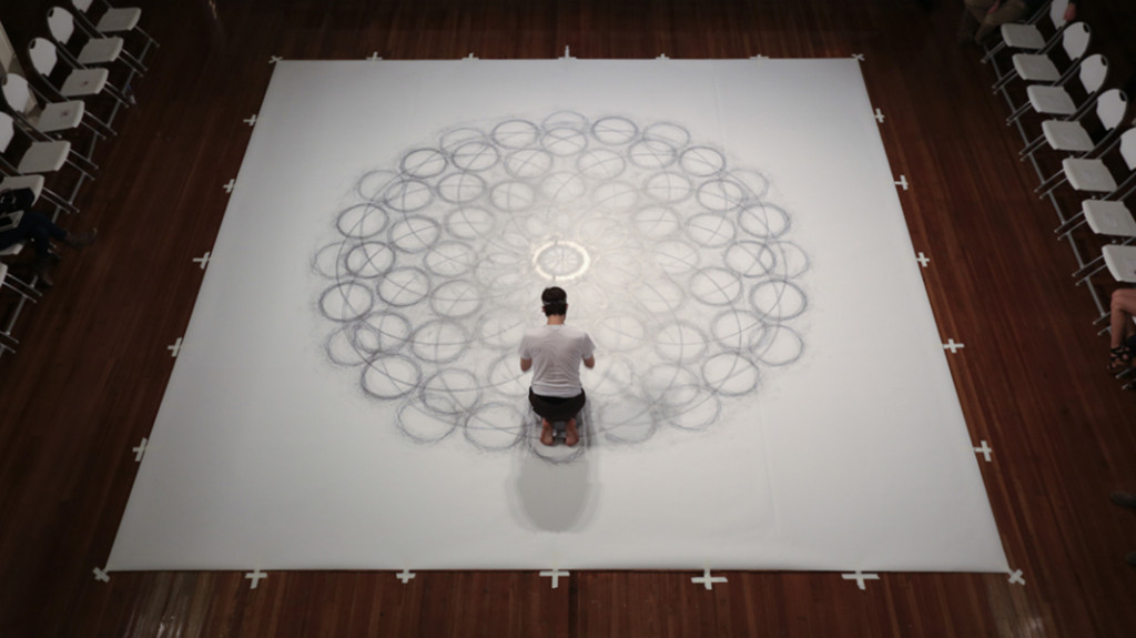 ‘Penwald: 8: 12 by 12 on Knees’ by Tony Orrico