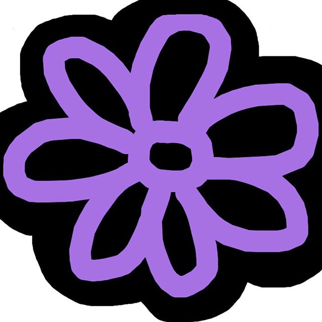 #Purpleflowersurvivor #5to10 #madeheremn #artpurpleflower #dvam #takeastand #domesticviolenceawareness