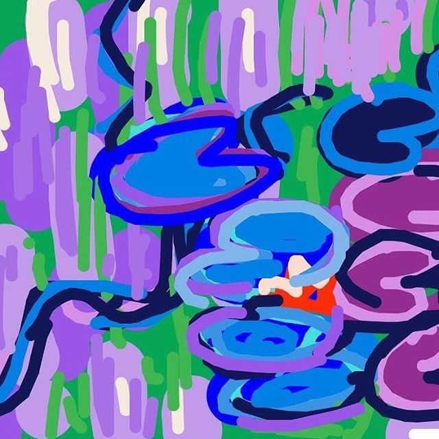 Water Lilies, Claude Monet at @MetMuseum -- Learn more: http://www.metmuseum.org/collection/the-collection-online/search/437137?=&amp;imgNo=0&amp;tabName=gallery-label #museumdraw #museumdrawmet