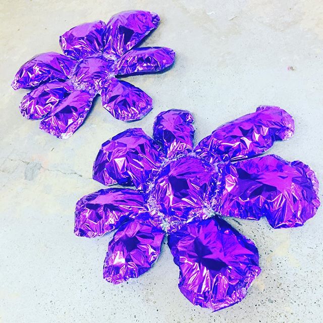 Mylar Purple Flowers #DomesticViolenceAwarenessMonth #DVAM2016 #domesticviolence #purpleflowersurvivors #takeastand #mplsdigitalart