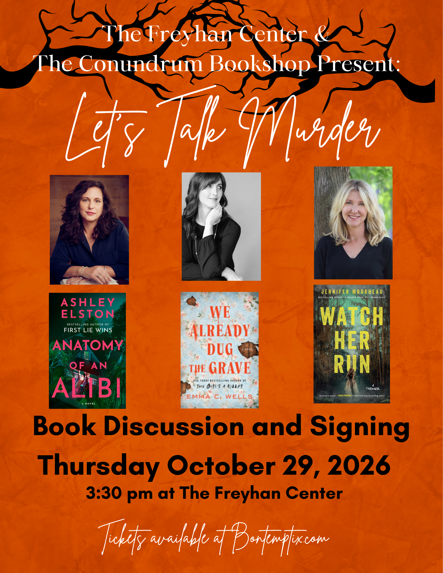 Let's Talk Murder Book Discussion and Signing