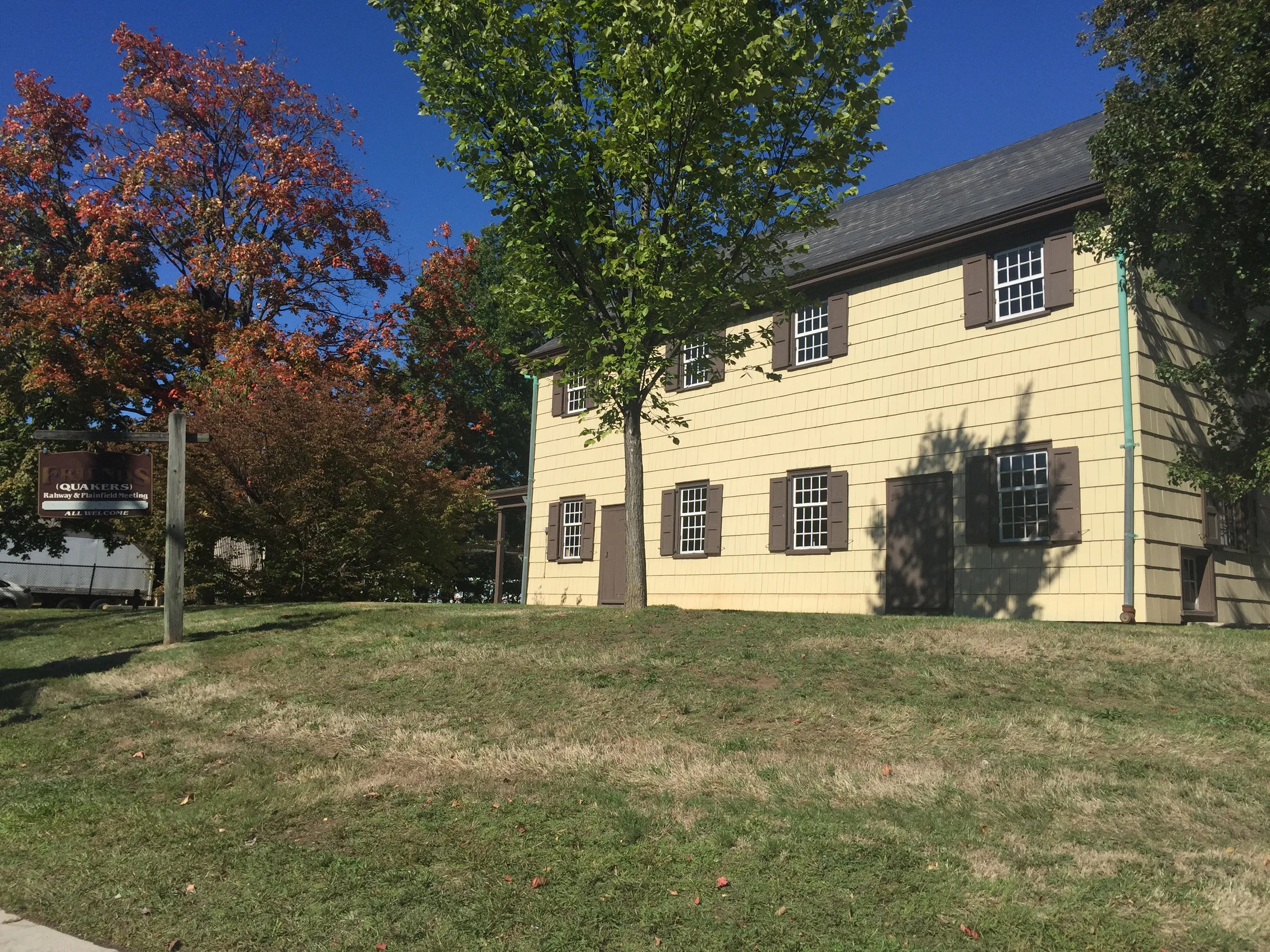 The Quaker Meeting House | 223-233 Watchung Avenue | Built 1788 | Colonial