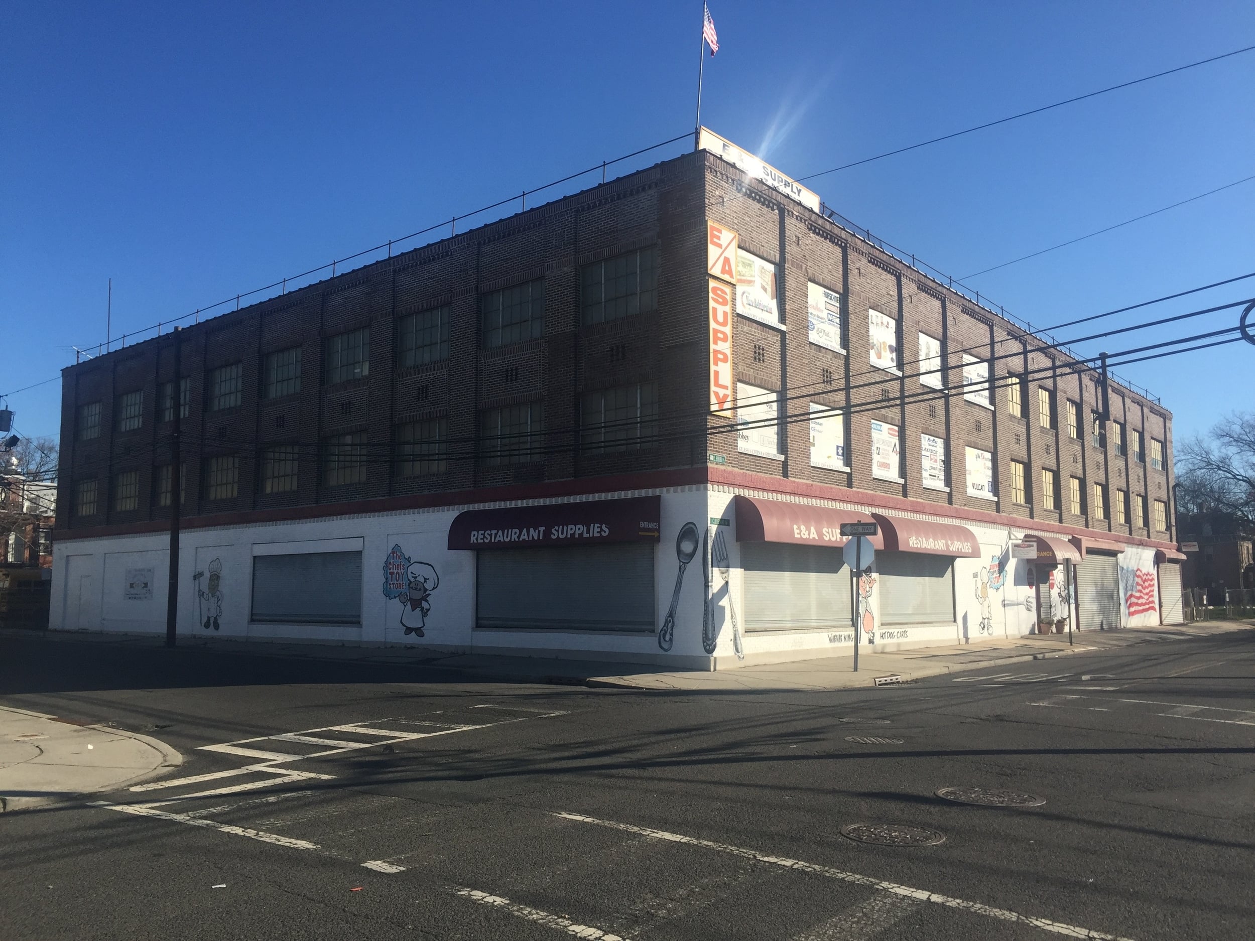 Corner of East Fifth Street and Cleveland Avenue