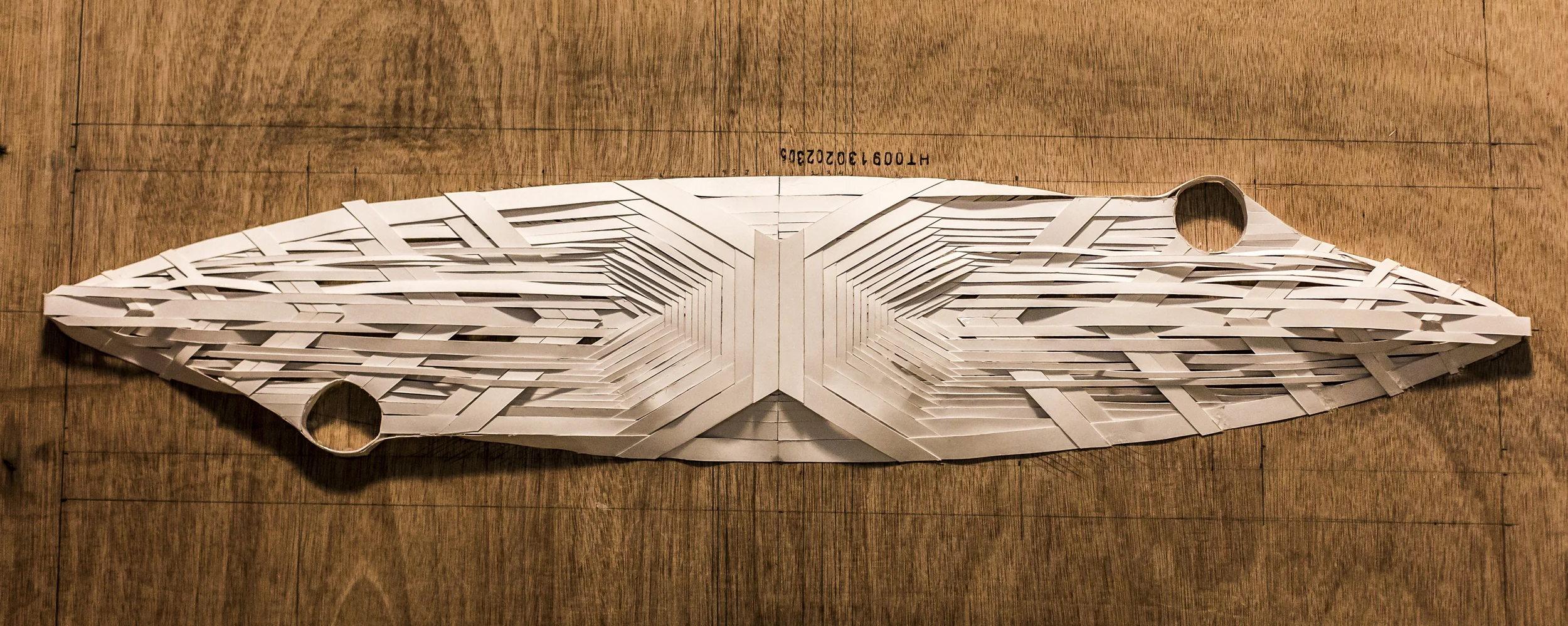 Paper Model for Looking Aft