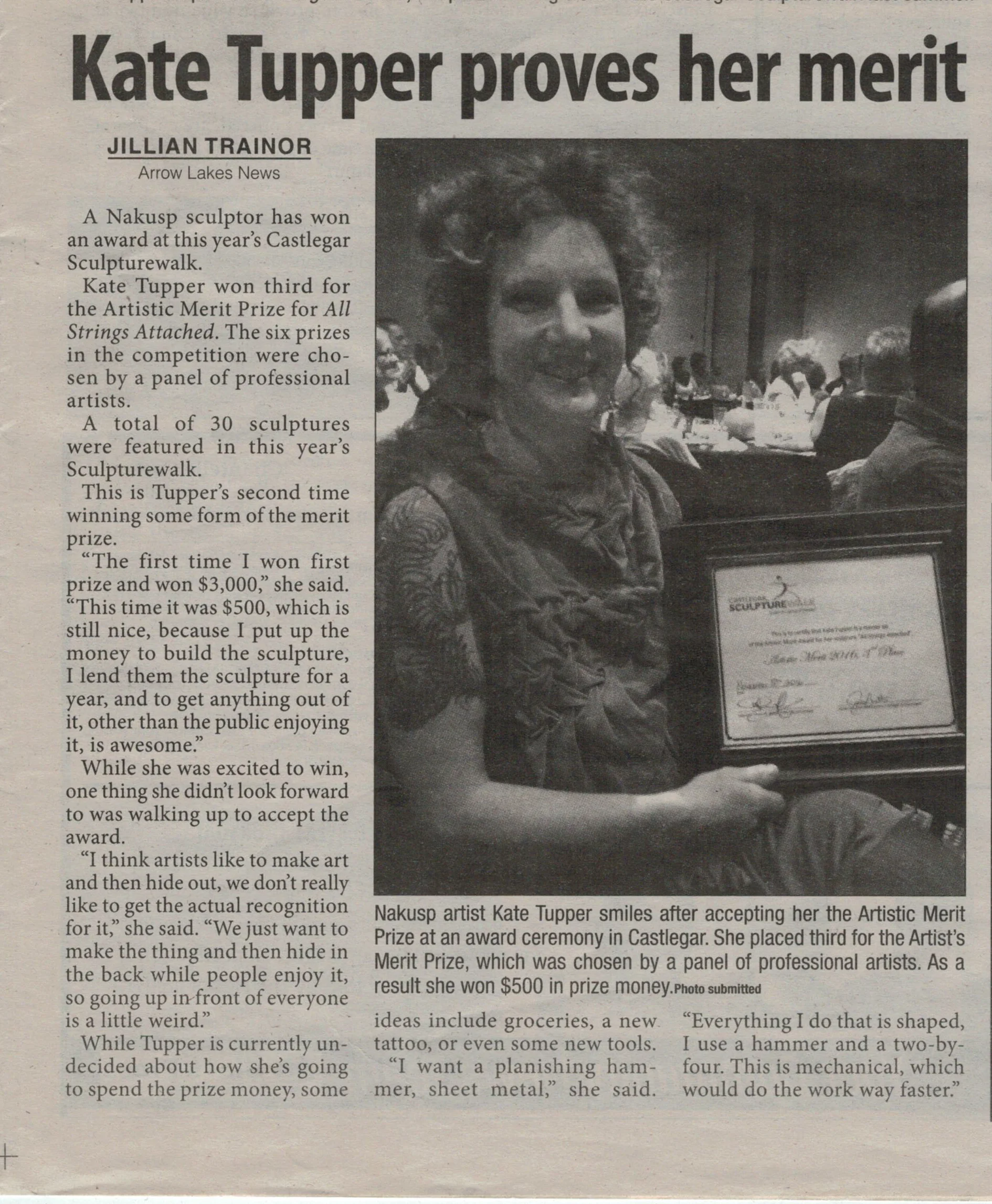 Arrow Lakes News 2016
