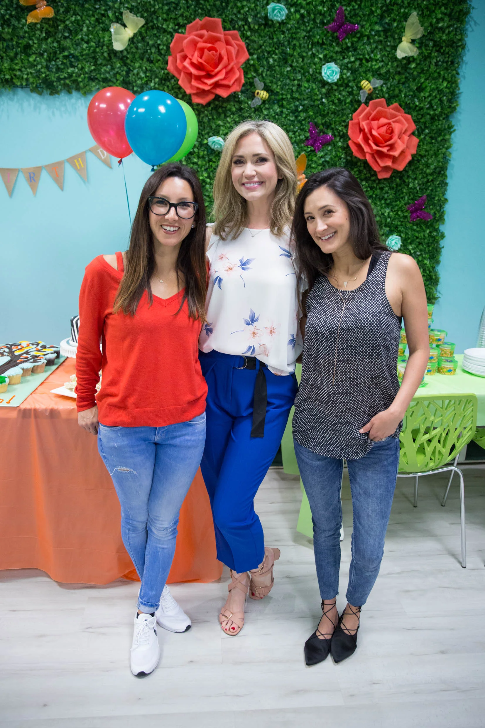 My girls! At Good Carma Studio.