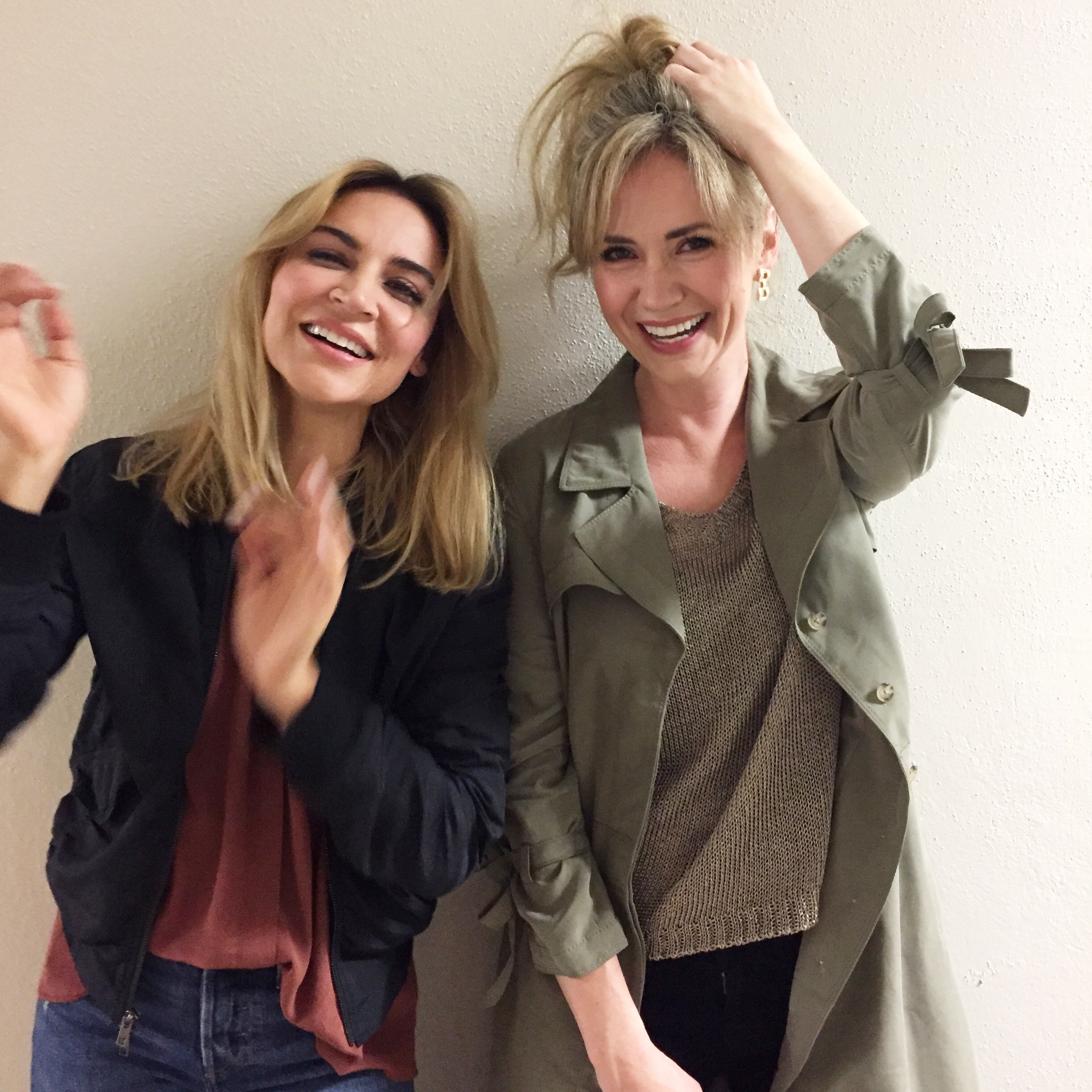  WIth Samaire Armstrong;) 