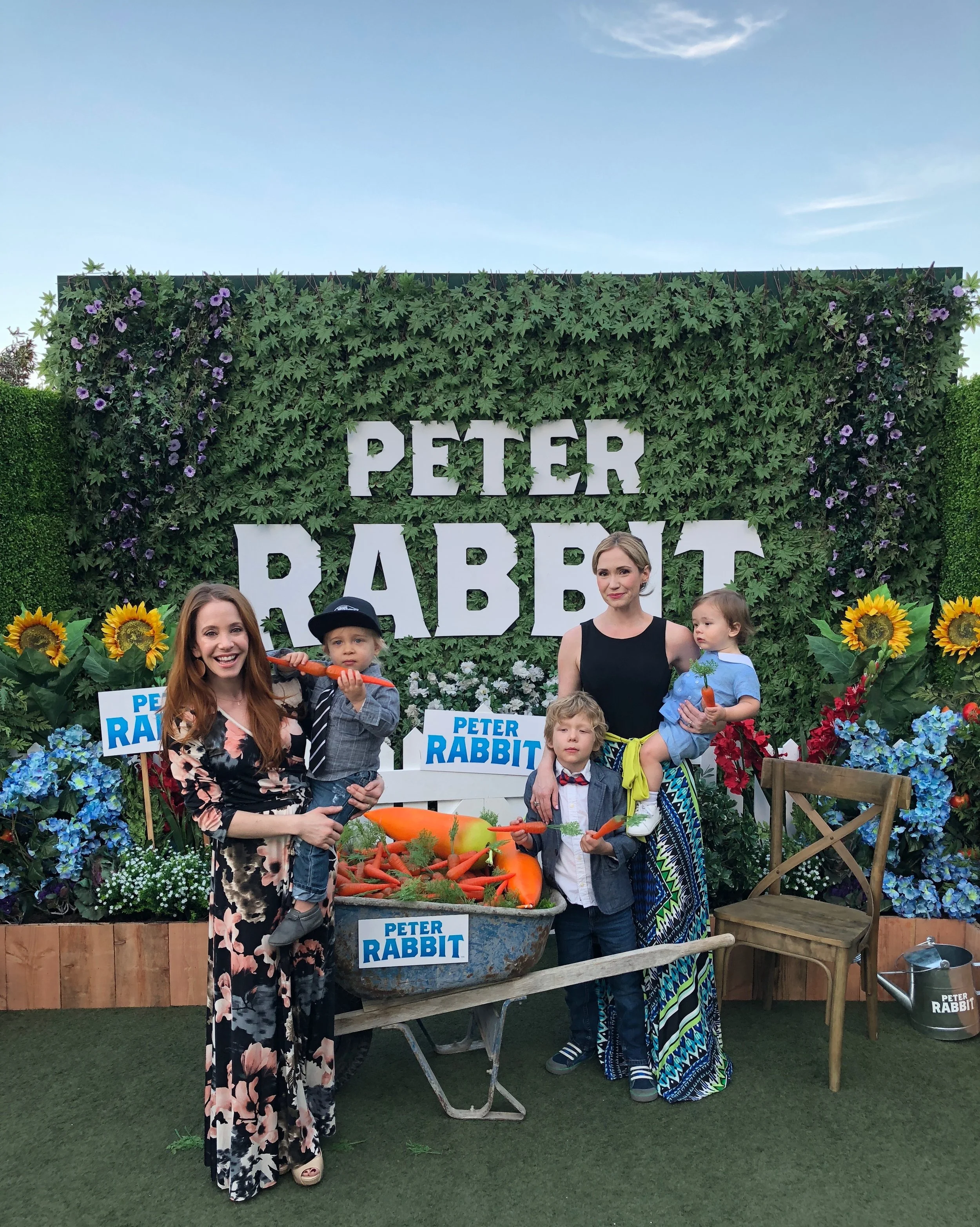 Amy Davidson, Lennox Lockwood, Huck and Hayden