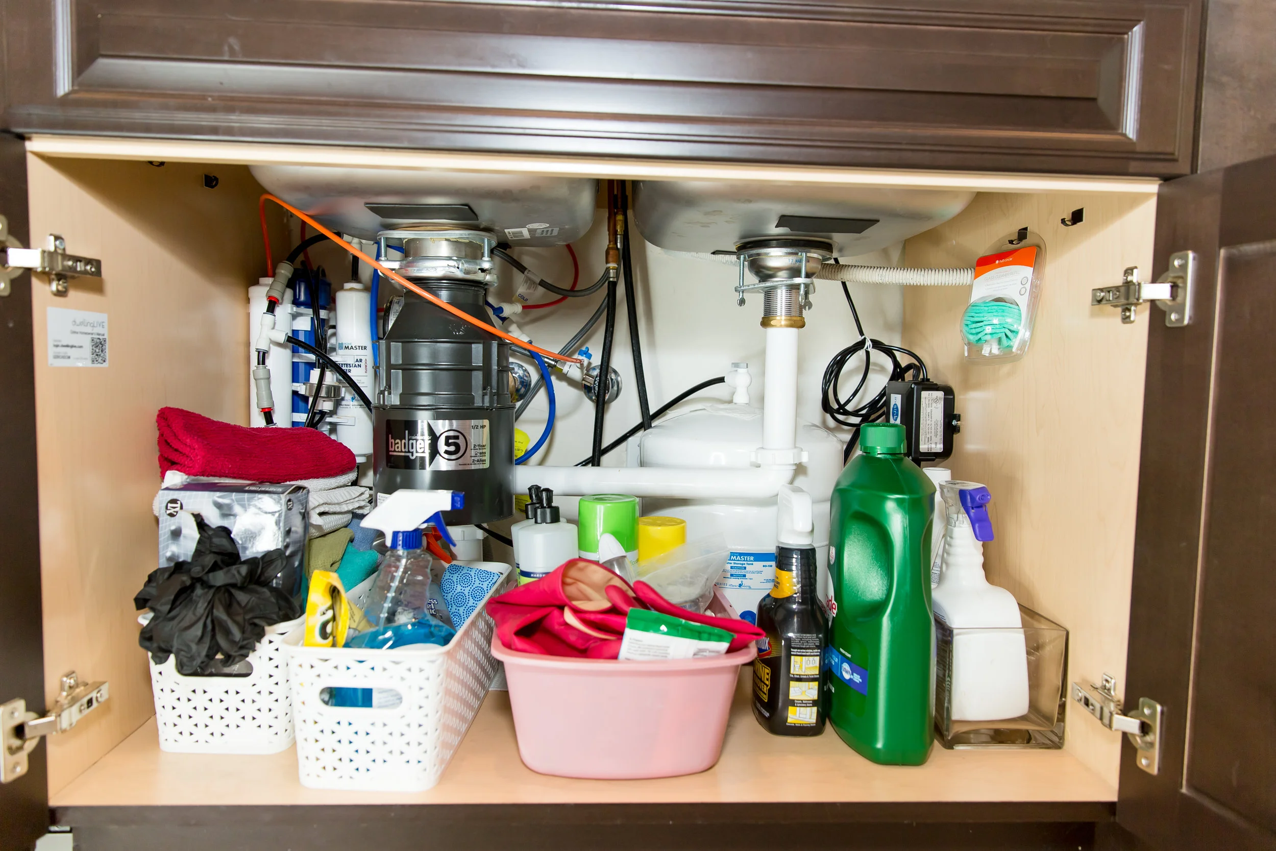 I could fit all my usual stuff in here after the water filter;)