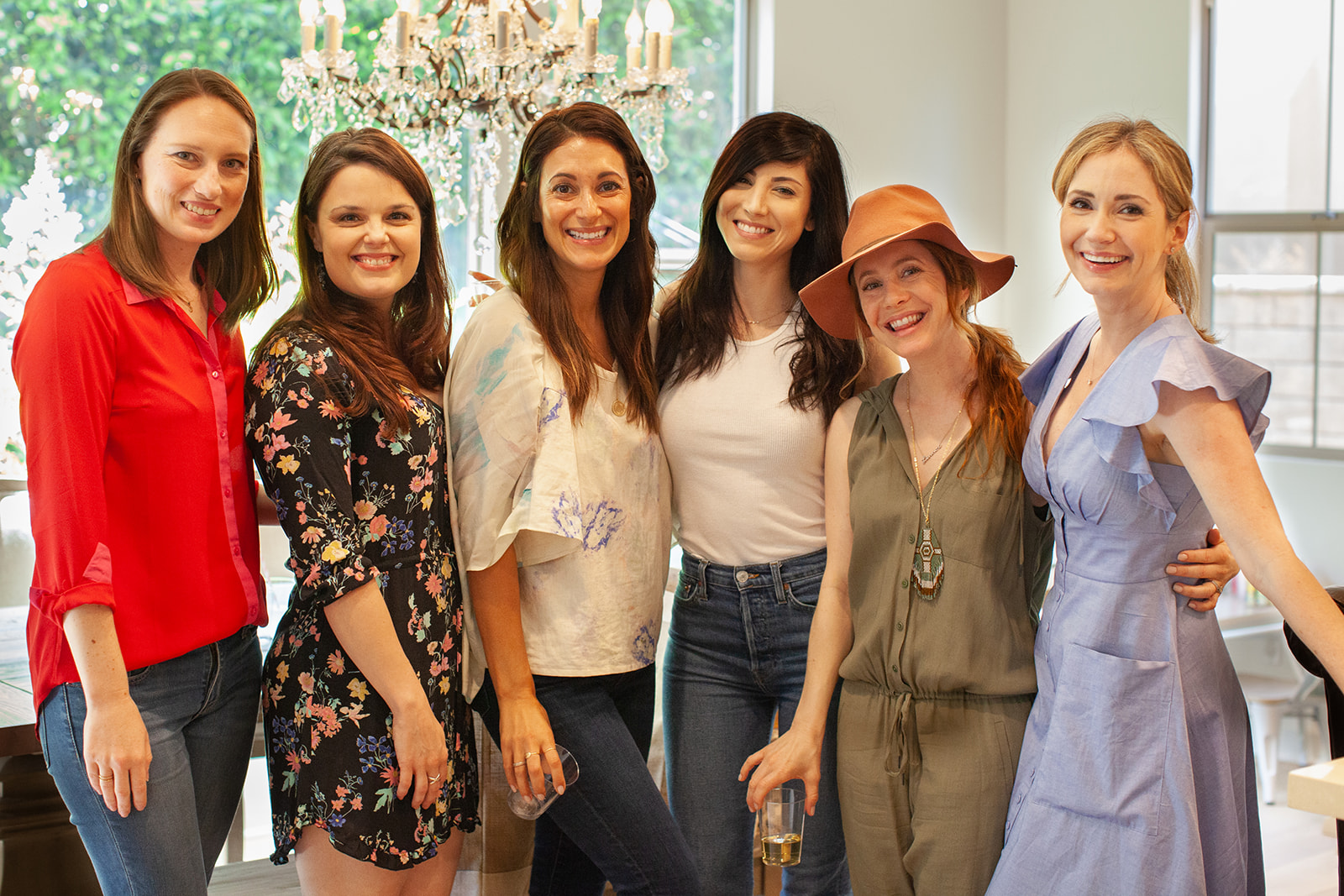 My sister-in-law Casey Henricks, Actresses Kimberly Brown, Angelique Cabral, Briana Cuoco, Amy Davidson