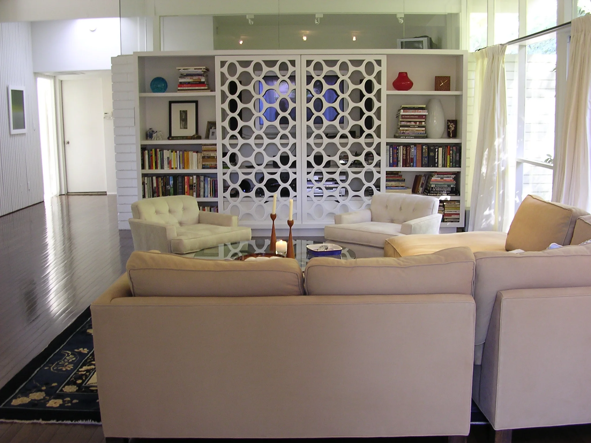  Custom cabinet I designed and had made by local LA furniture maker 