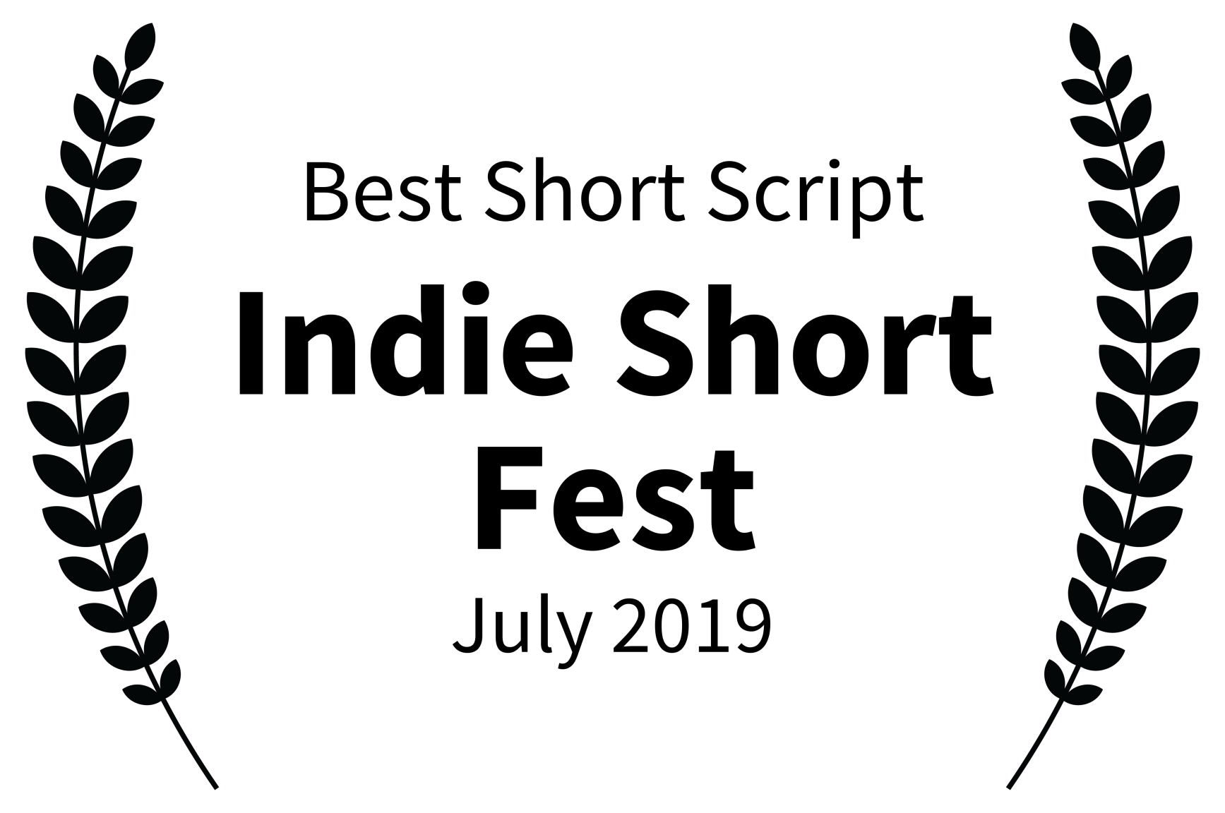 Best Short Script - Indie Short Fest - July 2019.png