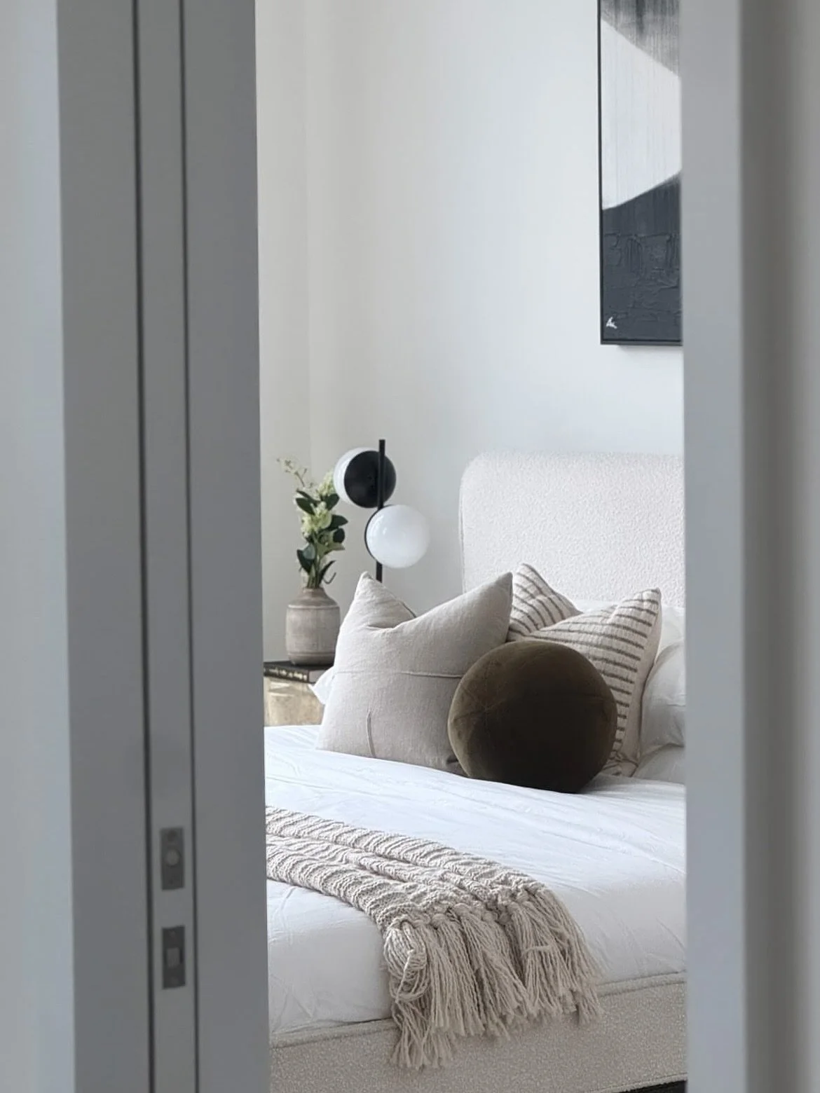 It&rsquo;s always in the details &mdash; the textures, the light, the quiet intention behind every layer that makes a space feel alive.

From the softness of the bedroom to the symmetry of the living room and the serenity of the bath &mdash; nothing 