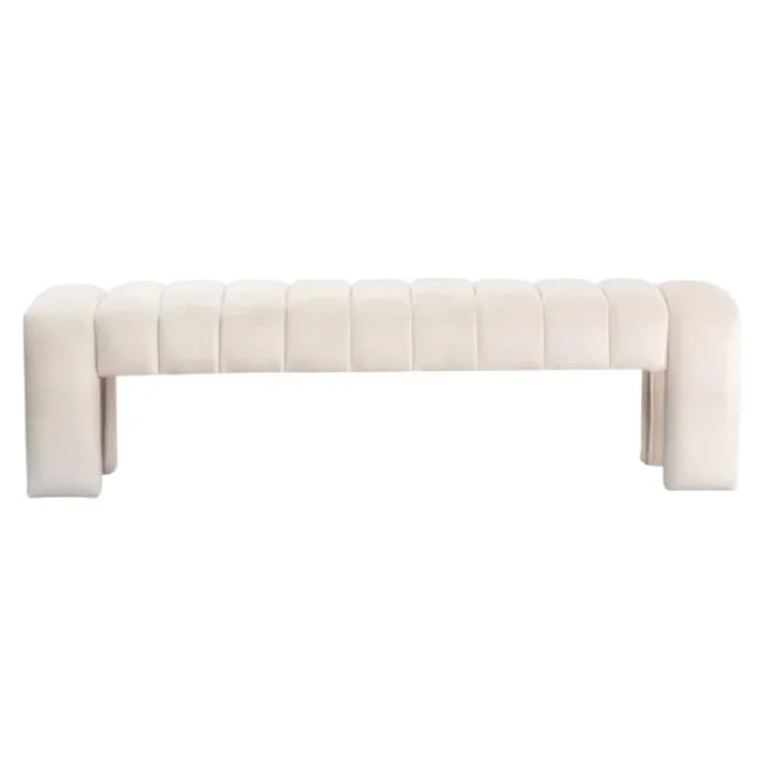 Andaz Velvet Bench Cream