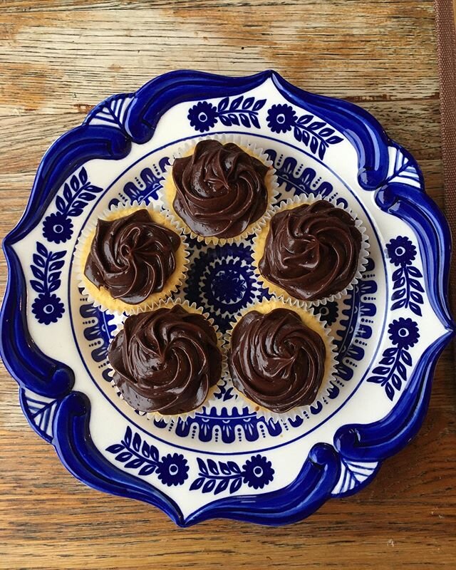 Homemade vanilla cupcakes with chocolate buttercream 📸: Lucy McCulloch
.....
Send us your food photos to be featured! There&rsquo;s plenty of cooking and baking to be done during quarantine!