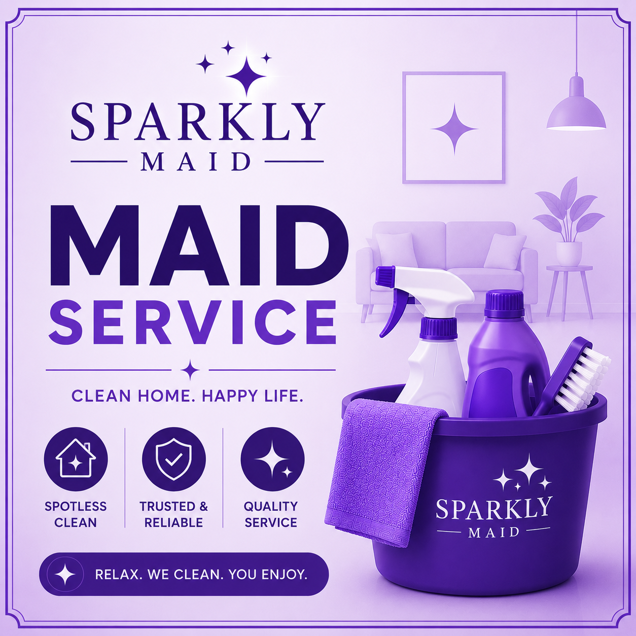 Trusted maid service from Sparkly Maid in Chicago