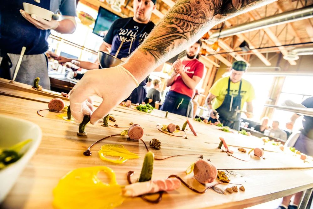 At an unexpected dinner, we raised a glass to Barb