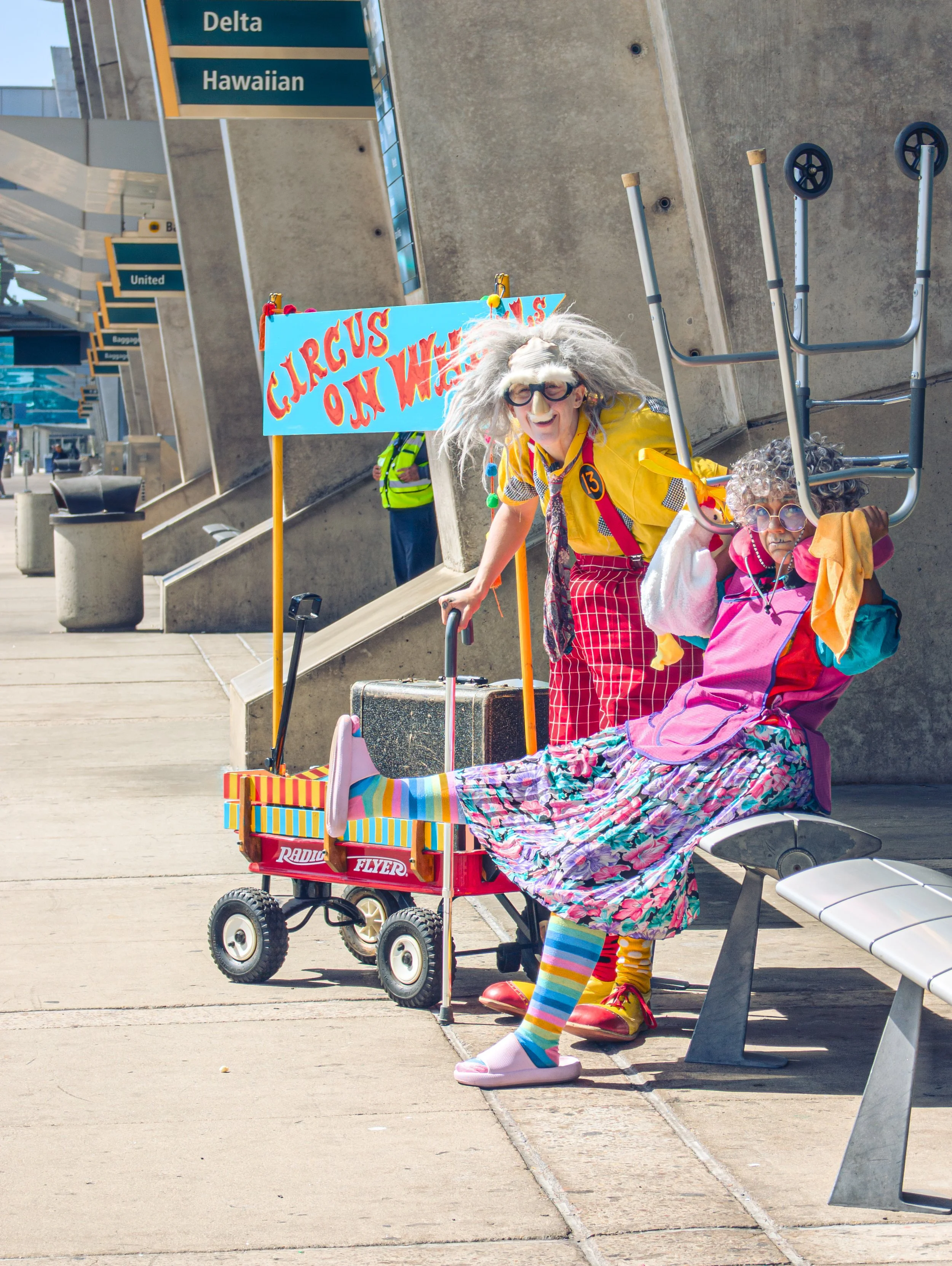Wonders of Travel - Clowning Through The Terminal