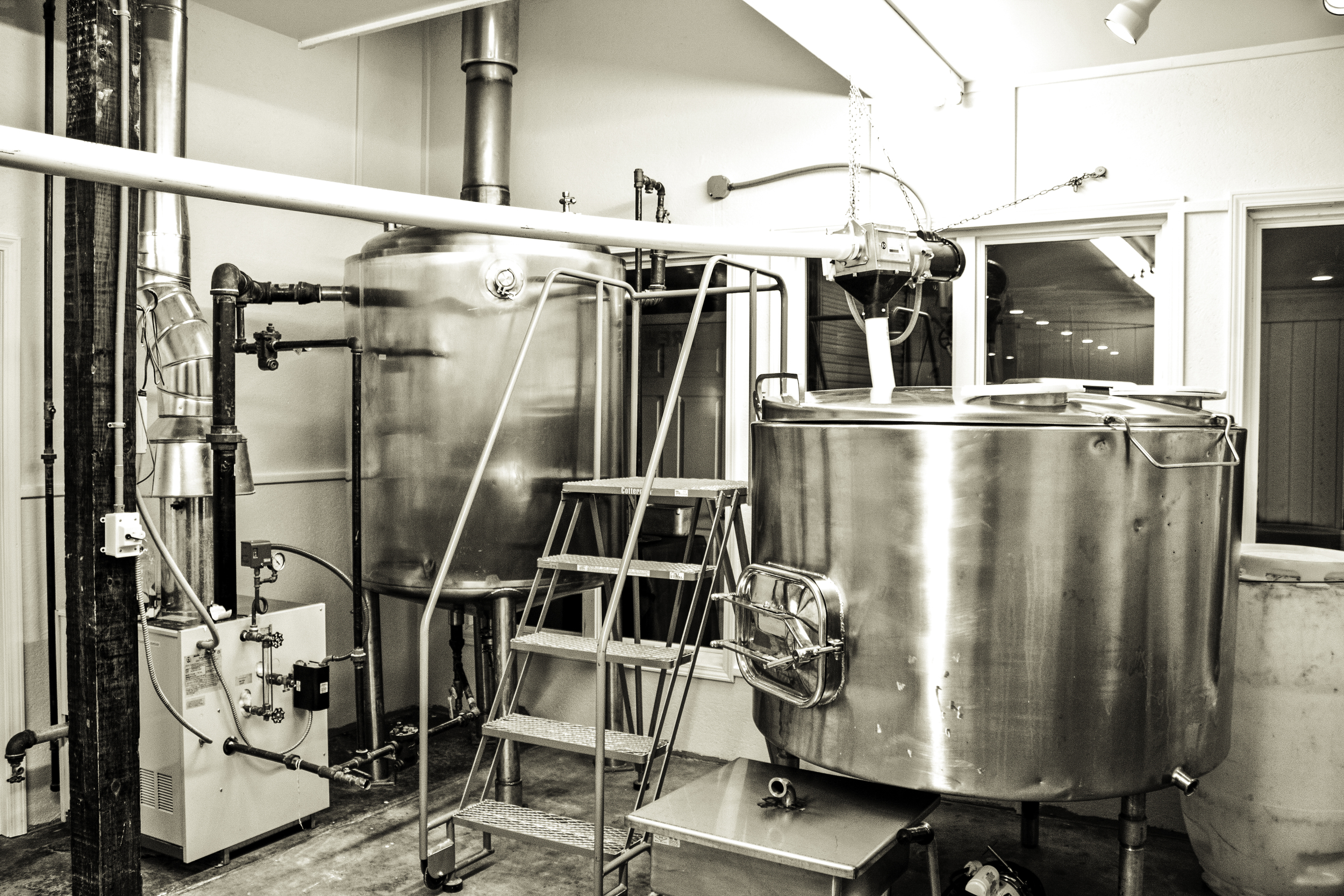 Our Beers are hand crafted and brewed on site.