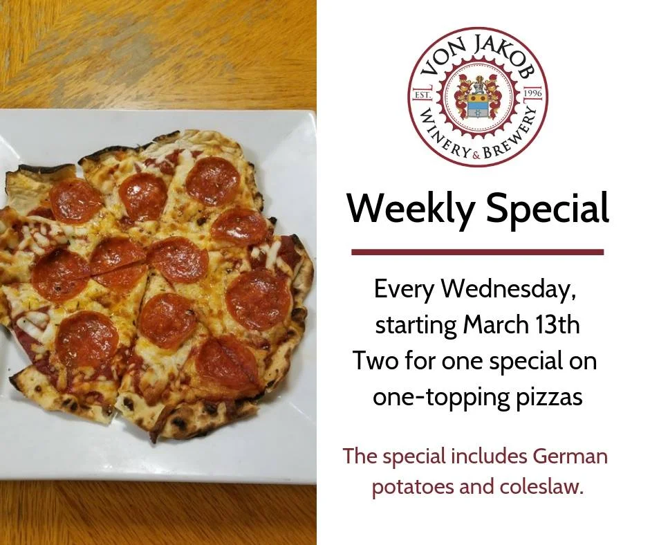 Wednesday Weekly Special