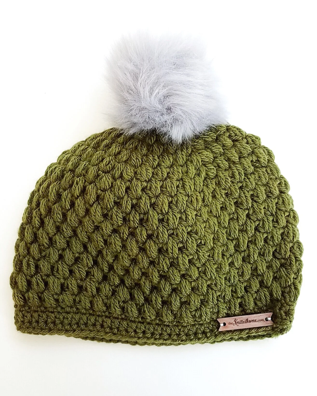 Snap-on Faux Fur Pompom 