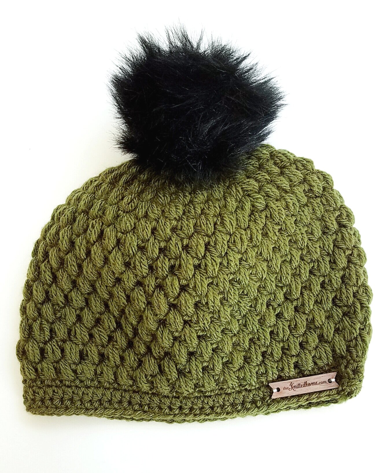 Snap-on Faux Fur Pompom 