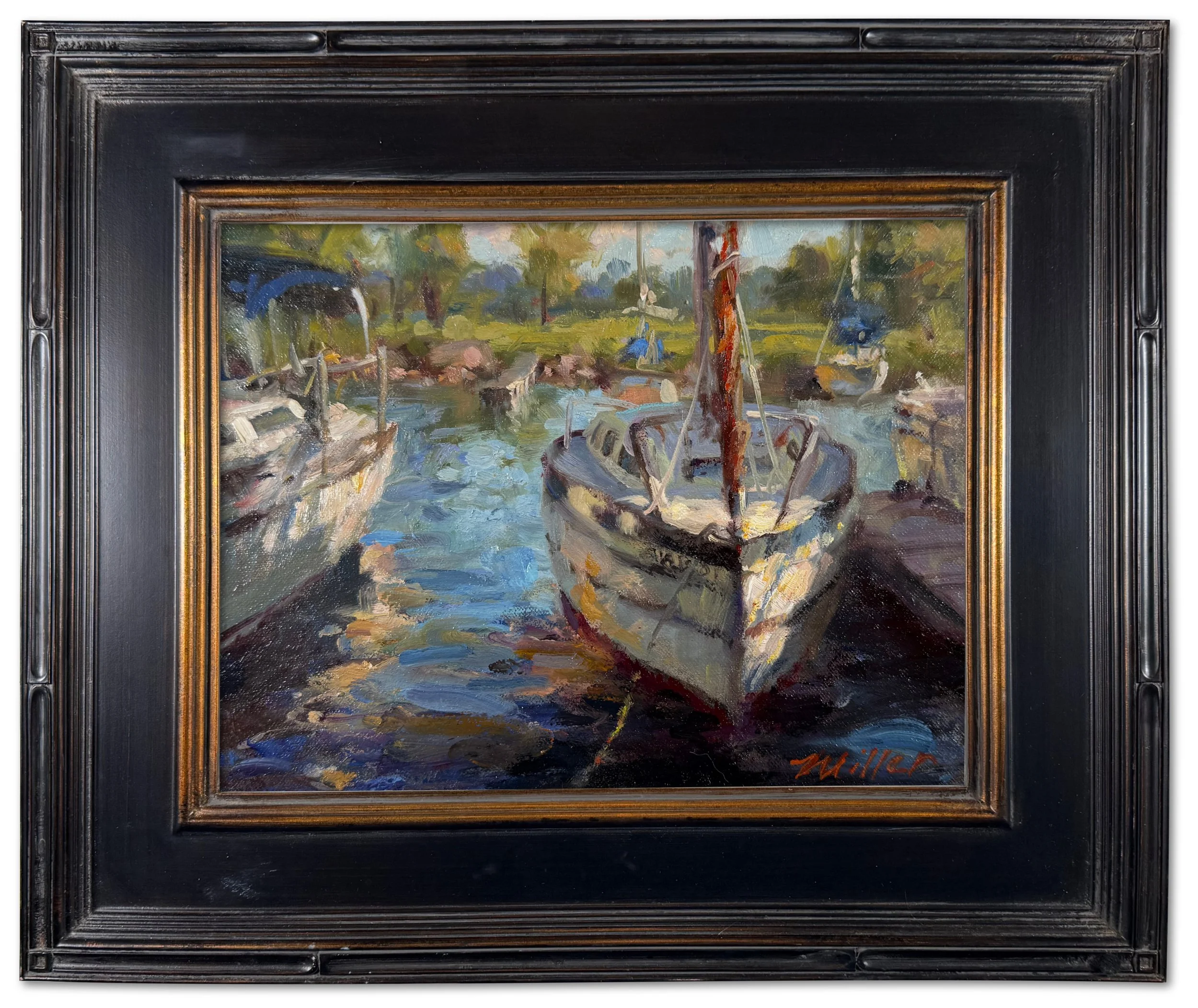 lakeside dock boats - black frame.jpg