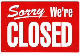 Friday Jan 1, 2016 Closed