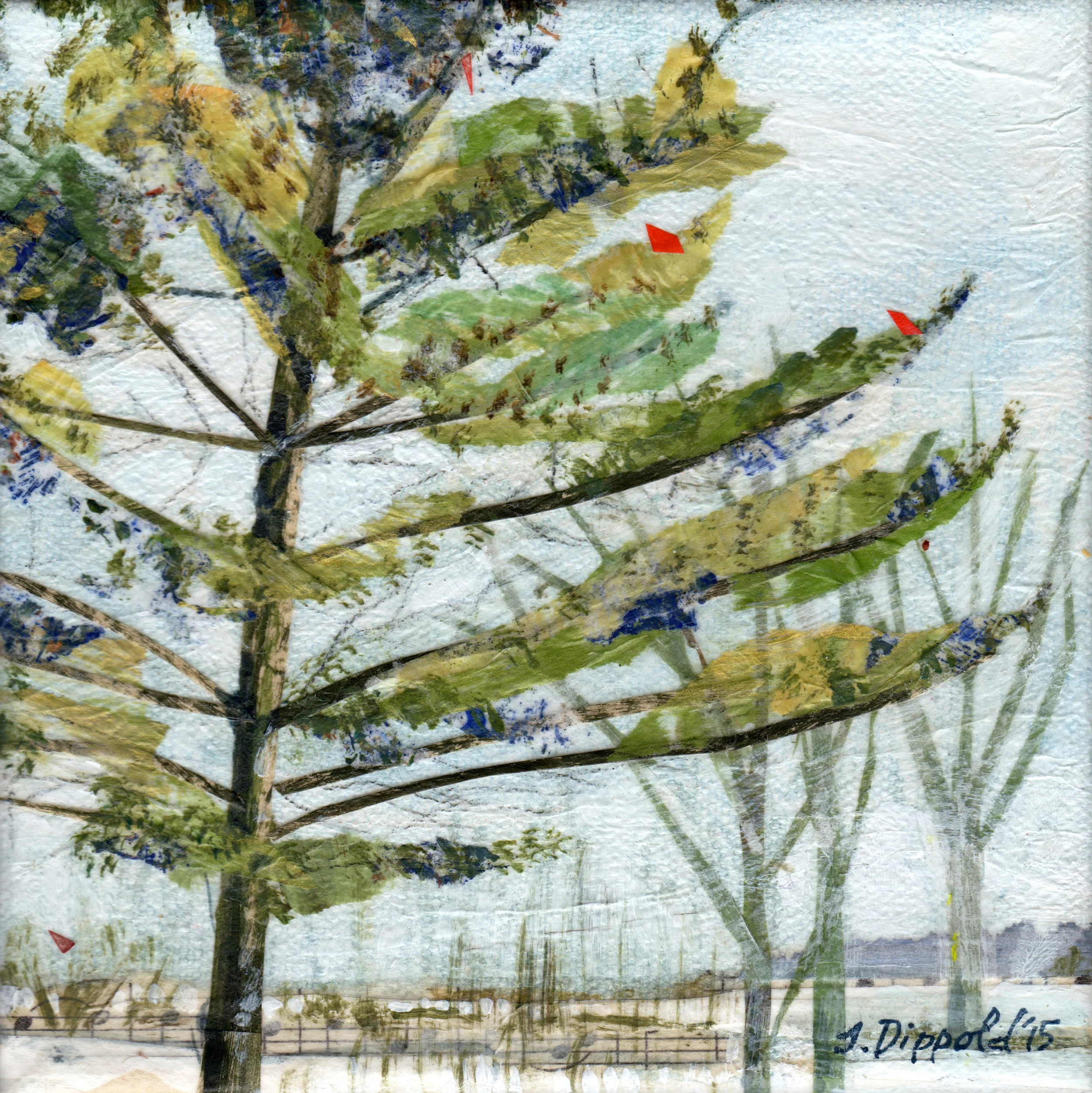 JaneDippold PineOnLake MixedMedia 6x6 95.jpg